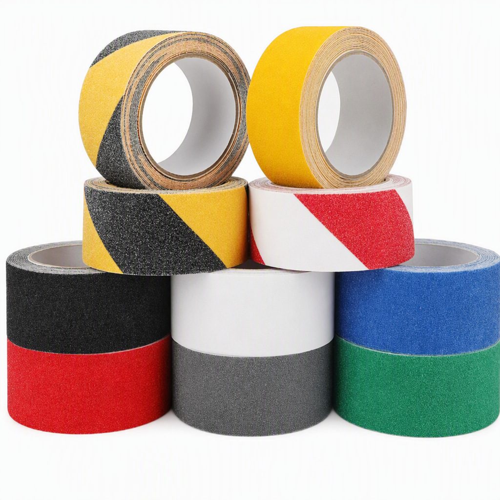 Anti-slip tape export guide
