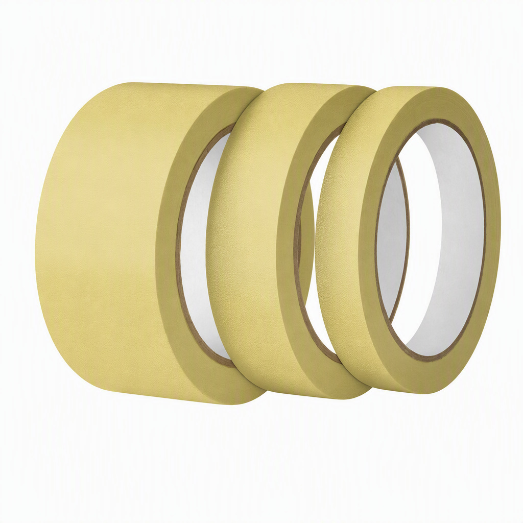 Crepe masking paper tape graded for 150 °C cure cycles, supplied by Songyang New Material