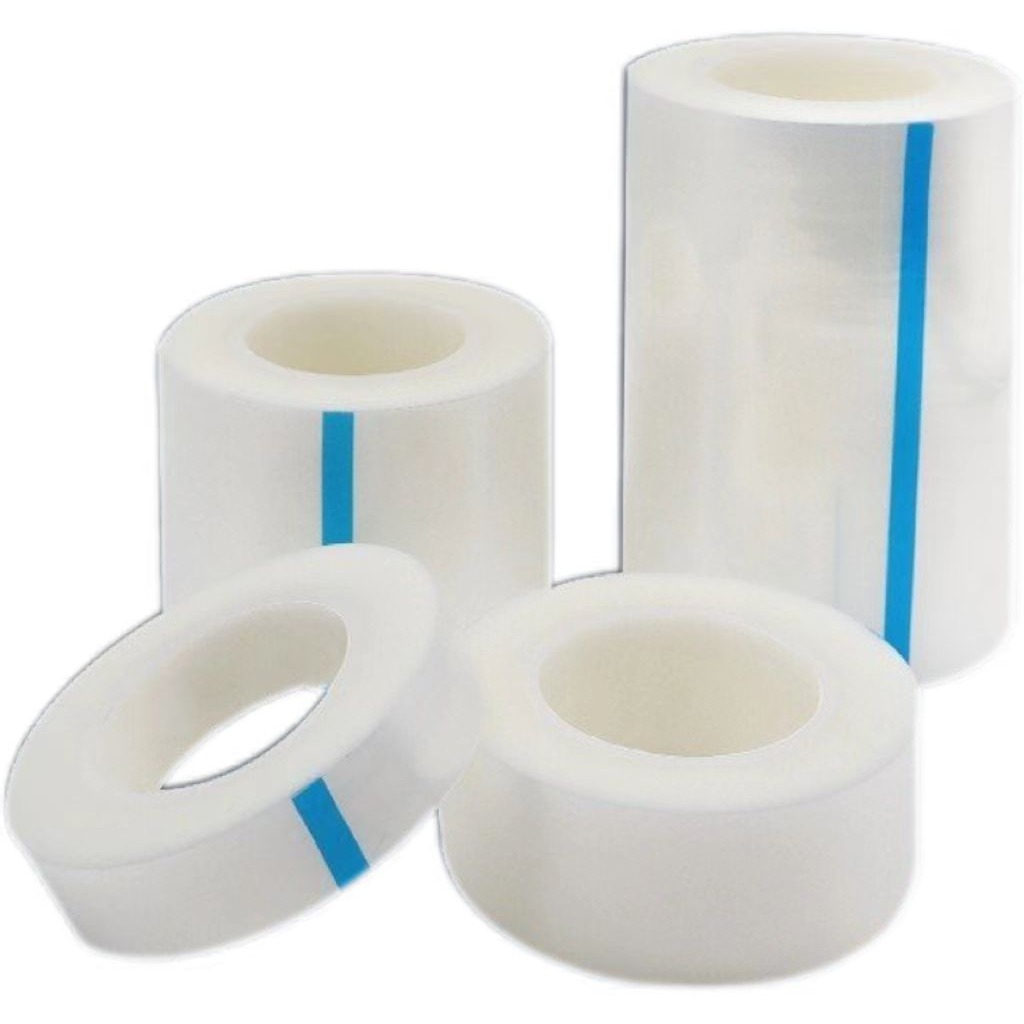 Clear embossed mesh PE protective film roll